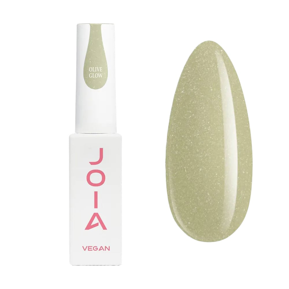 Рідкий гель для укріплення та моделювання нігтів JOIA vegan PolyLiquid Gel, Olive Glow, 8 мл